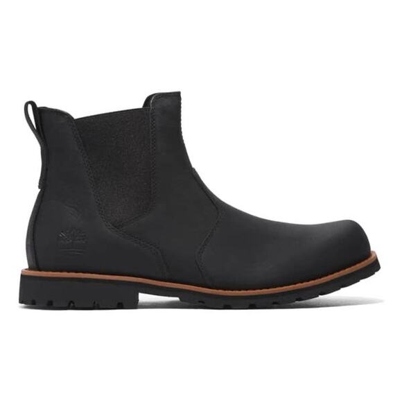 TIMBERLAND MEN\'S 11.5 ATTLEBORO MID CHELSEA BOOT JET BLACK TB0A624N015 NIB main image 5